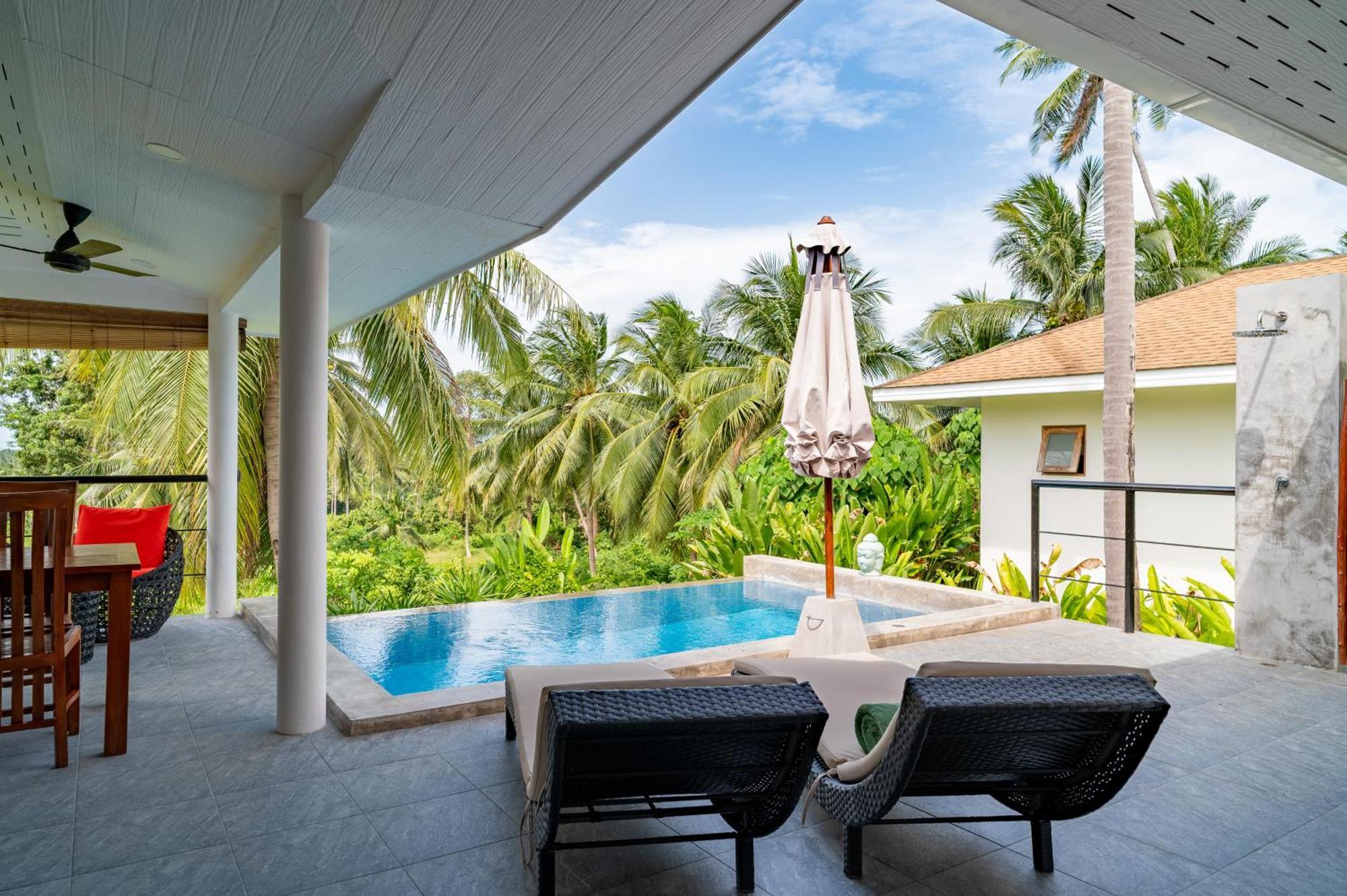 Mia Private Pool 2 Bedrooms Lamai Hua Thanon Villa Amphoe Koksamui